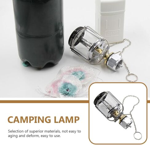Uonlytech Portable Gas Lantern Propane Lamp with Cover Portable Camping Tent Lantern Mapp Gas Powered Outdoor Emergency Fuel Lamp for Hiking and Travel in Saudi Arabia