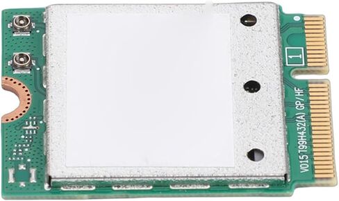 Zunate WiFi 7 M.2 Network Card, Triple Band 2.4GHz 5GHz 6GHz Wireless Network Adapter with 2X2 Antennas 5.8Gbps 4K QAM Support, for 11 Laptops in Saudi Arabia