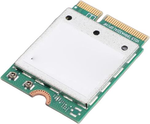 Zunate WiFi 7 M.2 Network Card, Triple Band 2.4GHz 5GHz 6GHz Wireless Network Adapter with 2X2 Antennas 5.8Gbps 4K QAM Support, for 11 Laptops in Saudi Arabia