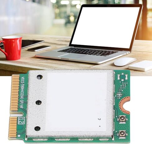 Yunseity WiFi 7 Wireless Card, Band 2.4G 5G 6GHz 5.8Gbps M.2 Network Adapter Module with Support, for 11 Laptops in Saudi Arabia