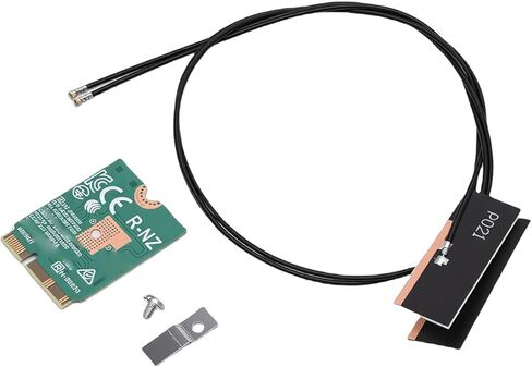 Zopsc محول لاسلكي WiFi 6E عالي الأداء لـ 10 11، بطاقة شبكة الكمبيوتر المحمول BT 5.2، دعم ثنائي النطاق 1800 ميجابت في الثانية للاتصالات لمسافات طويلة in Kuwait