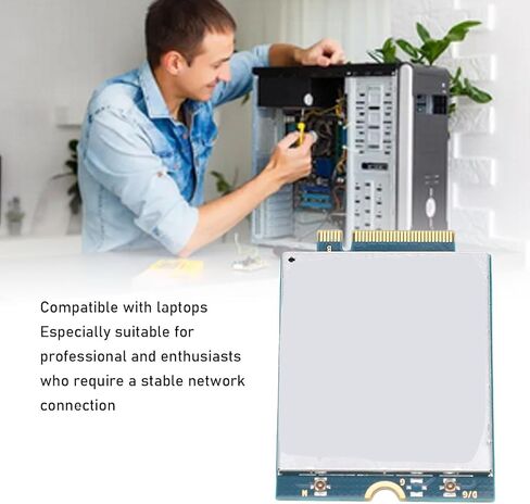 Yunseity Wireless Network Card Module, LTE High Speed M.2 4G Module with 150Mbps Transmit Rate, for ThinkPad T14 P14s Gen 4 Laptop in Saudi Arabia