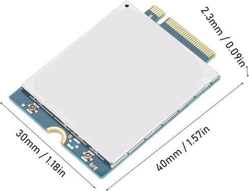 Yunseity Wireless Network Card Module, LTE High Speed M.2 4G Module with 150Mbps Transmit Rate, for ThinkPad T14 P14s Gen 4 Laptop in Saudi Arabia