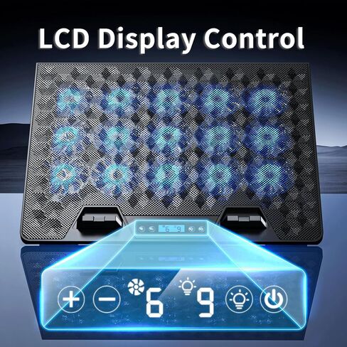 AICHESON S035 Purple Laptop Cooler and Gaming Laptop Cooling Stand AA2 Set in Saudi Arabia