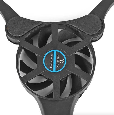 Dual USB Cooling Fan Pad Foldable Slim Fans Cooler Stand for Laptop PC Notebook in Saudi Arabia