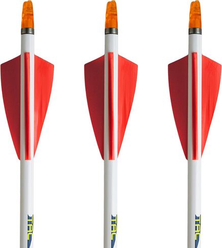 TAC Vanes Driver High Profile 2.25" Arrow Vanes, Red 36 Pack, Archery Fletching Vanes for Arrows, Durable Bonding Design, Built for Stable Flight in Hunting & Target Shooting in Saudi Arabia