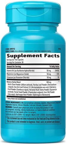GNC Total Lean Waterex | Helps Regulate Water Balance, Enhanced with Vital Electrolytes | 60 Capsules in Saudi Arabia