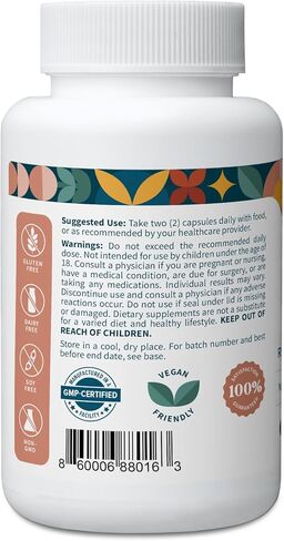 Pattern Wellness Maca Root للرجال والنساء - 10.000 مجم - محسن طبيعي للمزاج والعافية - مزيج مثالي فريد من نوعه للخصوبة والإنجاب وصحة الجسم بالكامل - 60 كبسولة نباتية in Kuwait
