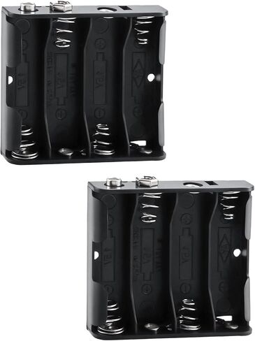 4 x AA Battery Holder with Standard snap Connector, Part # BH341 (1 Pack) in Saudi Arabia