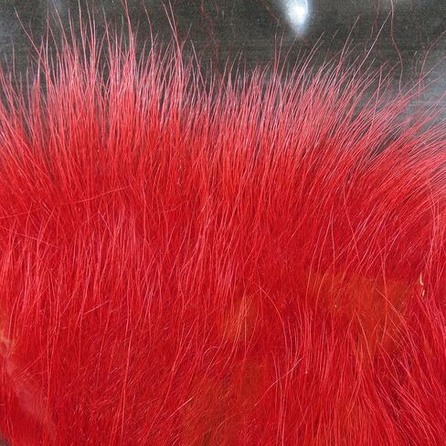 Hareline Fly Tying Arctic Fox Tail Hair – Soft Natural Fur Hair for Streamers, Steelhead & Salmon Flies in Saudi Arabia