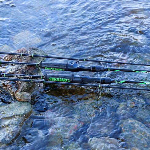 One Bass Fishing Rod, Lightweight Graphite Spinning & Casting Rod with Super Polymer Handle in Saudi Arabia