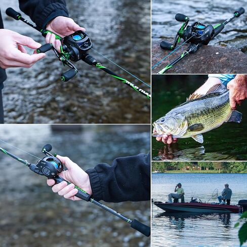 One Bass Fishing Rod, Lightweight Graphite Spinning & Casting Rod with Super Polymer Handle in Saudi Arabia