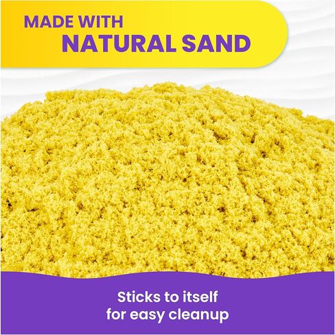Kinetic Sand, 20-Pack Eggs with Red, Yellow, and Blue Play Sand, Christmas Stocking Stuffers, Party Favors & Goodie Bag Toys, Sensory Toys for Kids in Kuwait