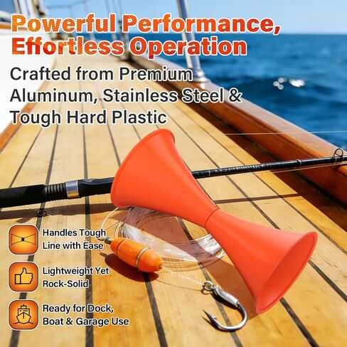 Power Drill Fishing Line Stripper & Spooler Tool, Fast Line Removal & Rewinding, Tangle-Free Line Management, Aluminum & Stainless Steel, Compact Portable Design for Fishing Reels & More in Saudi Arabia