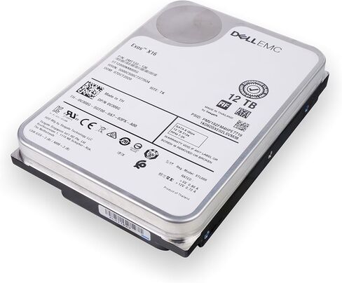 Dell/Seagate Exos X16 12TB ST12000NM005G 7.2K RPM SATA 6Gb/s 512e 3.5" Enterprise Hard Drive (Renewed) in Saudi Arabia