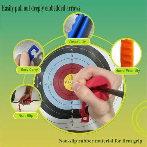 4/8 Pack Archery Arrow Puller Target Remover Gripper with Belt Clip in Saudi Arabia