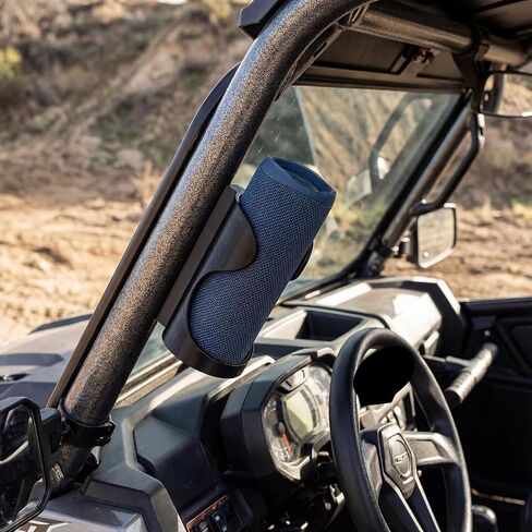 Magnetic Speaker Mount for JBL FLIP 5/6/7 & for Sonos Roam, Outdoor Holder with 88lb Magnet, Weatherproof PETG for Golf Cart,RV and Boat, Easy Install in Saudi Arabia