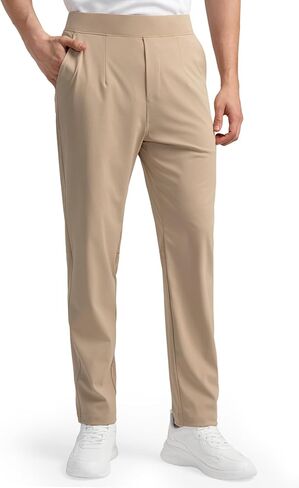 HISDERN AIR 509 Men's Jogger Golf Pants Lightweight Dry-Fit Stretch Breathable for Business Casual S-2XL in Saudi Arabia