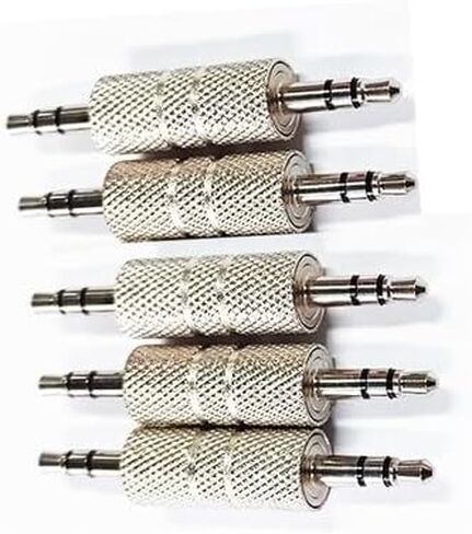 10x 3.5mm Stereo Male to Male Audio Gender Changer Adapter in Saudi Arabia