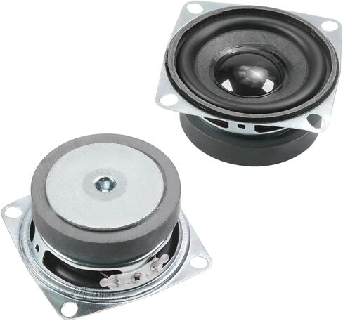 Fielect DIY Magnetic Speaker 3W 4 Ohm Full Range Audio Speaker Stereo Woofer Loudspeaker Replacement for Arduino, 52mm Diameter 1Pc in Saudi Arabia