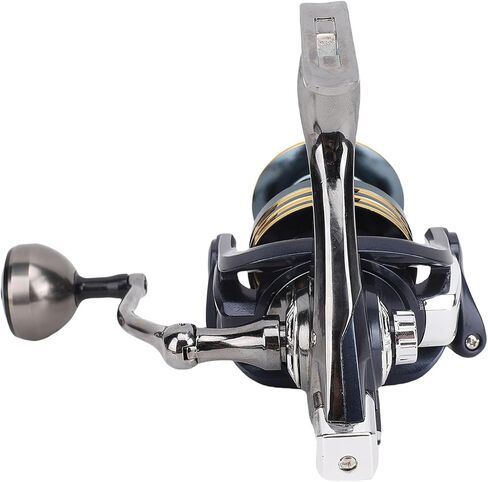 Fabater Fishing Reels, 15KG Braking .2:1 Gear Ratio All Metal Ice Fishing Reels, Spinning with Long Throw Capability Beveled Line Cups for Ice Summer in Saudi Arabia