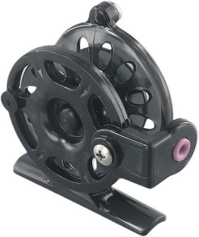 Fishing Reel Portable Ice Fishing Wheel Raft Reel 1:1 Gear Ratio Plastic Spool Tackle Gear for Boat Rock Beach Lake River Stream in Saudi Arabia