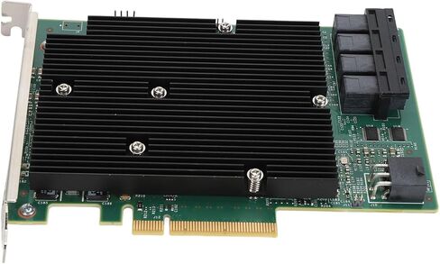 Yosoo Health Gear LSI SAS 9300 16I HBA Card, 12Gbps 16 SATA SAS Port HBA Host Bus Adapter Card HBA RAID Controller Card PCIe HBA Expander Card for Windo w S for Linux for VMware in Saudi Arabia