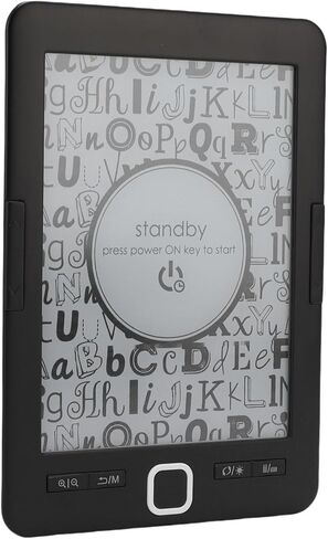 Focket Ebook Reader, 6 Inch Touchscreen Technology 128MB RAM 8GB Storage Tablet, with Built in Speaker Protective Case for Kids Adults Seniors in Saudi Arabia