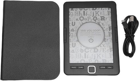 Focket Ebook Reader, 6 Inch Touchscreen Technology 128MB RAM 8GB Storage Tablet, with Built in Speaker Protective Case for Kids Adults Seniors in Saudi Arabia