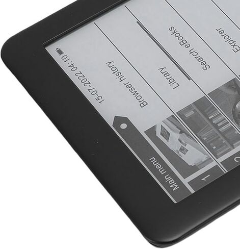 Focket Ebook Reader, 6 Inch Touchscreen Technology 128MB RAM 8GB Storage Tablet, with Built in Speaker Protective Case for Kids Adults Seniors in Saudi Arabia