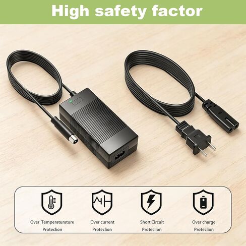 42V Charger for Roinside 36V Lithium-ion Battery Compatible with Roinside UP2, UP6, UP6-1, UP8, U2, P1 Power Apapter Cord in Saudi Arabia
