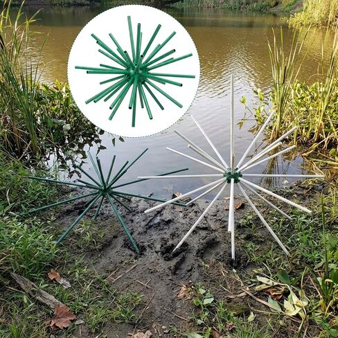 Chunful Round Fish Attractor, Fishing Attractant Sphere Fish Structure Habitat for Ponds Lakes Rivers, Fishing Gear Equipment Accessories, Tubes Not Include in Saudi Arabia