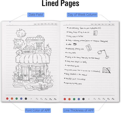 Yuan Smart Notebook with Smart Pen, Real time Sync Digitizing to Phone/Tablet, Smart Writing Cuaderno Digital for Students, Sketching, Note-Taking, Art & Meeting, Digital Paper Tablet, iOS & Android Compatible in Saudi Arabia