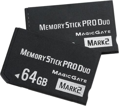 64 جيجابايت PSP 3000 Memory Stick PRO Duo، بطاقة ذاكرة PS2 عالية السرعة وGamecube لألعاب PSP، قراءة/كتابة 30 ميجابايت/ثانية، تصميم مضغوط، مثالي للألعاب والتصوير الفوتوغرافي in Kuwait