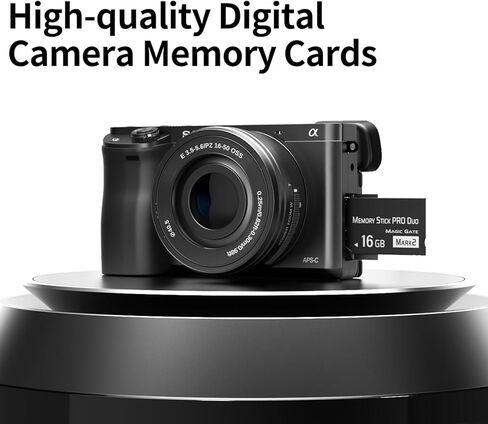 شريحة ذاكرة Memory Stick Pro Duo (Mark2) عالية السرعة بسعة 16 جيجابايت لأجهزة PSP والكاميرا - حل تخزين موثوق in Kuwait