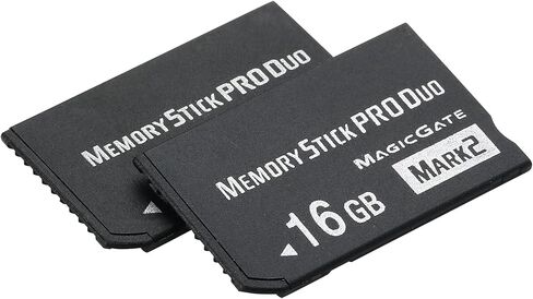 شريحة ذاكرة Memory Stick Pro Duo (Mark2) عالية السرعة بسعة 16 جيجابايت لأجهزة PSP والكاميرا - حل تخزين موثوق in Kuwait