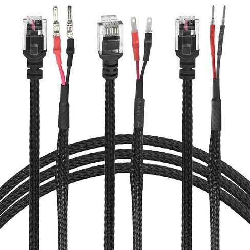 RJ11 كاشف الرادار سلك الطاقة مرآة سلك التوصيل الحنفية مجموعة من 3 يناسب مرافقة عيد الحب واحد Uniden Beltronics، مع جبل الصمامات المضمنة in Kuwait