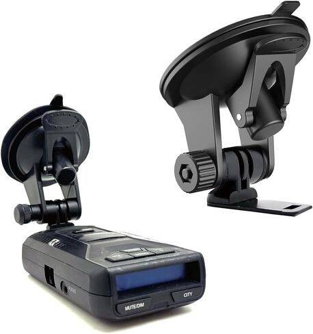 Weather Resistant Car Windshield Radar Detector Mount w/Enhanced Suction Cup, Suitable for UNIDEN R9 R8 R7 R4w R4 R3 DFR7 Radar Detector (Hot Temperature Approved) in Saudi Arabia