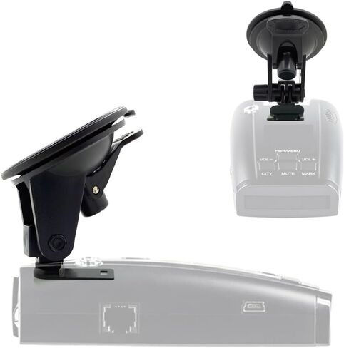 Weather Resistant Car Windshield Radar Detector Mount w/Enhanced Suction Cup, Suitable for UNIDEN R9 R8 R7 R4w R4 R3 DFR7 Radar Detector (Hot Temperature Approved) in Saudi Arabia