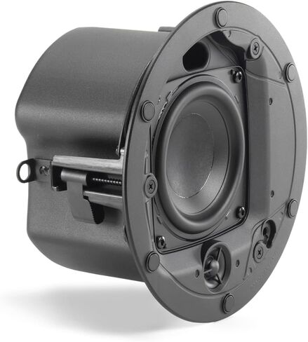 JBL Professional JBL-Control 414MPT 4.5" 2-Way, Shallow, 25 Watt, in-Ceiling Speaker with Backcan, 8 Ohm or 70V / 100V, Magnetic Grill, White in Saudi Arabia