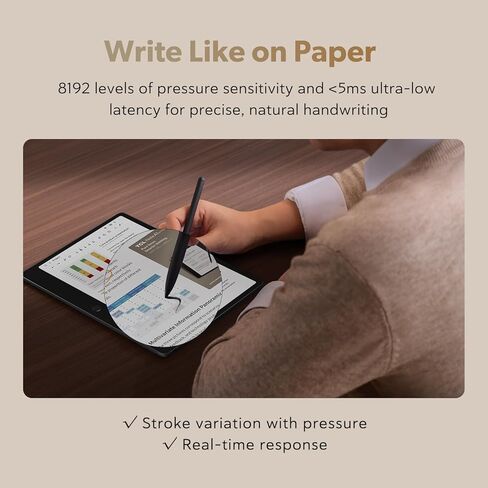 TCL Note A1 NXTPAPER Paper Tablet, Digital Notebook with Pen & Flip Case, 11.5" 2.2K 120Hz Paper-Like Display, 8GB+256GB, AI Tools, 8000mAh Battery, Android 15, Tablet for Work, Study & Creativity in Saudi Arabia