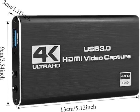 1080P60 HDTV Video Capture Card, USB 3.0 Ultra-Low Latency Capture Card in Saudi Arabia