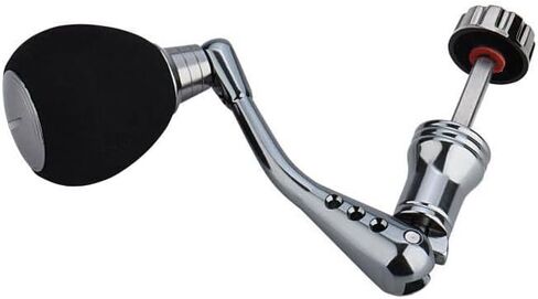 Fishing Reel Handle, Square Shaft Replacement Spinning Handle, EVA Reel Knob Power Handle Arm Grip in Saudi Arabia