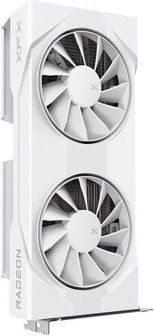 XFX Swift AMD Radeon RX 9060 XT OC White Gaming Edition with 16GB GDDR6 HDMI 2xDP, AMD RDNA™ 4 (RX-96TSW16WQ) in Saudi Arabia