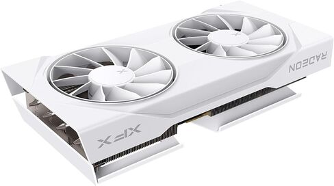XFX Swift AMD Radeon RX 9060 XT OC White Gaming Edition with 16GB GDDR6 HDMI 2xDP, AMD RDNA™ 4 (RX-96TSW16WQ) in Saudi Arabia