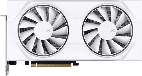 XFX Swift AMD Radeon RX 9060 XT OC White Gaming Edition with 16GB GDDR6 HDMI 2xDP, AMD RDNA™ 4 (RX-96TSW16WQ) in Saudi Arabia