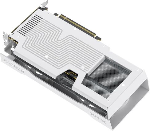 XFX Swift AMD Radeon RX 9060 XT OC White Gaming Edition with 16GB GDDR6 HDMI 2xDP, AMD RDNA™ 4 (RX-96TSW16WQ) in Saudi Arabia