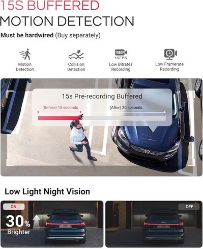 Vantrue E1 Pro 4K Mini Dash Cam Front, STARVIS 2 PlatePix HDR Night Vision Car Camera, Built-in 5G WiFi GPS, 1.54'' IPS Screen, Voice Control, Parking Mode, Support 1TB Max (Renewed) in Saudi Arabia