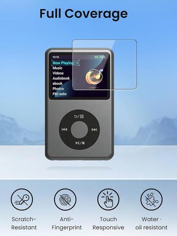 Case for Innioasis Y1 MP3 Player – Hard EVA Shell Carrying Bag with Carabiner & Lanyard+2 Screen Protectors,Large Capacity Shockproof Storage for MP3 & Accessories in Saudi Arabia