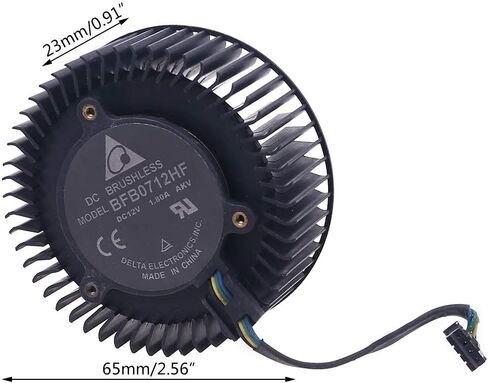 BFB0712HF 65mm 12V 1.8A Graphics Card Cooling Fan for GTX980 in Saudi Arabia